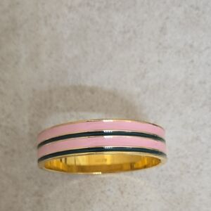 J. Crew Factory Pink and Gold Bracelet